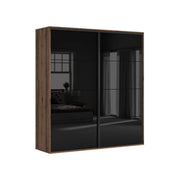 Dressing BERGEN OCN-29456, stejar inchis/negru lucios