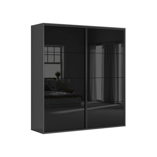 Dressing BERGEN OCN-29459, gri grafit/negru lucios