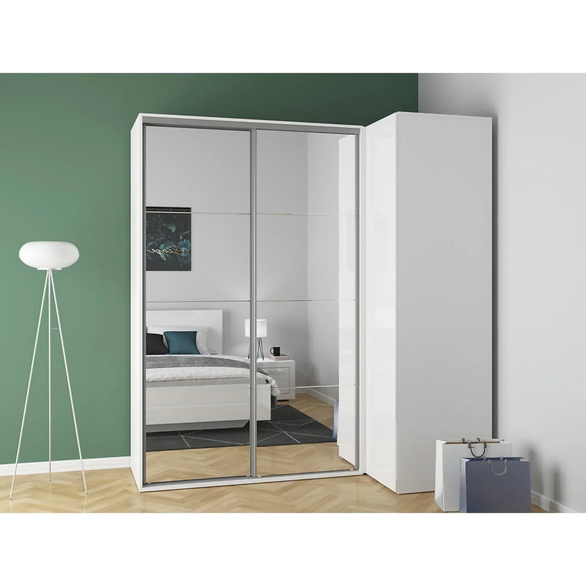 Dressing BERGEN OCN-29462, alb lucios