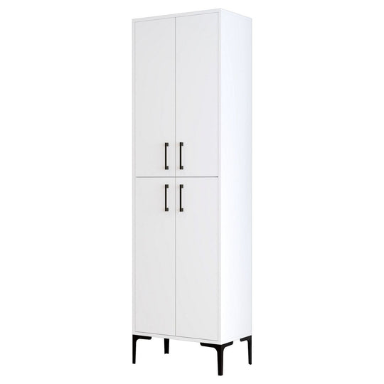 Dulap AMSTERDAM OCN-32963, alb/negru