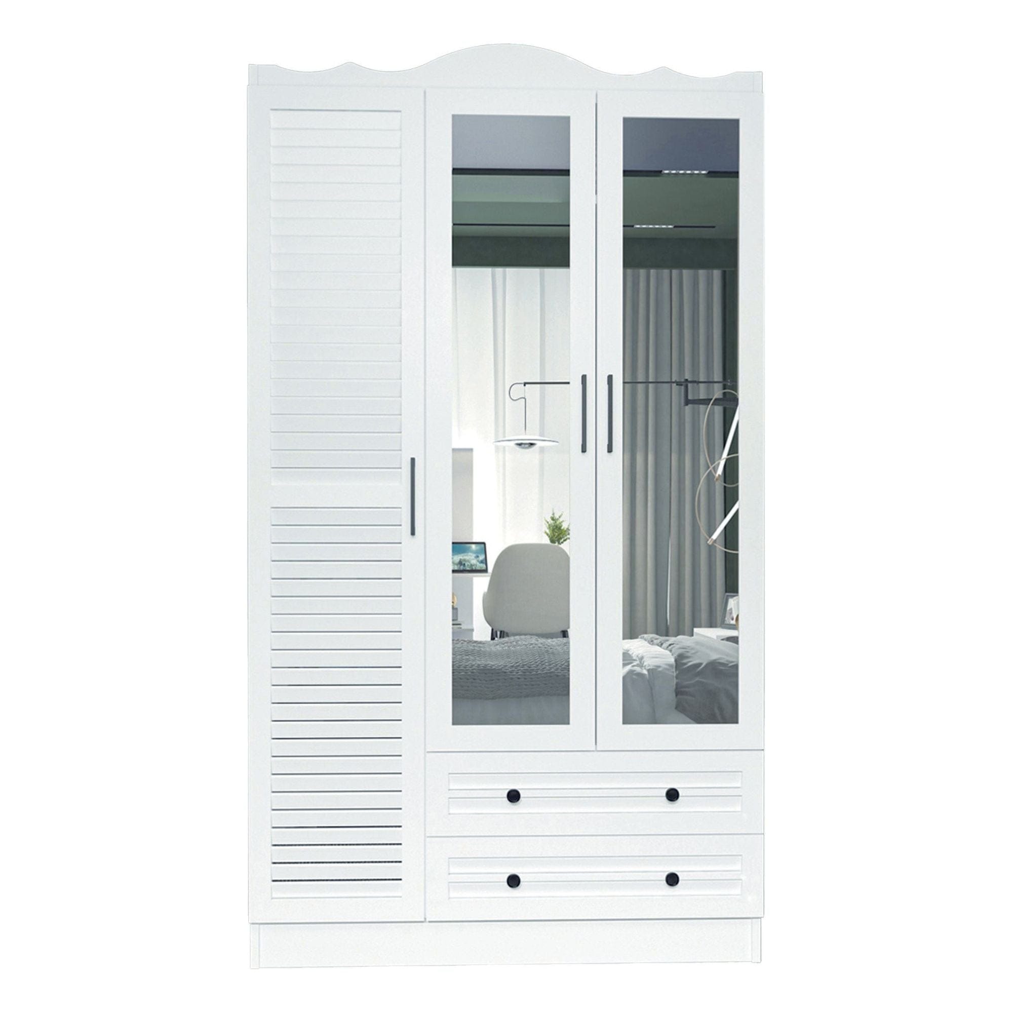 Dulap AMSTERDAM OCN-32986, alb