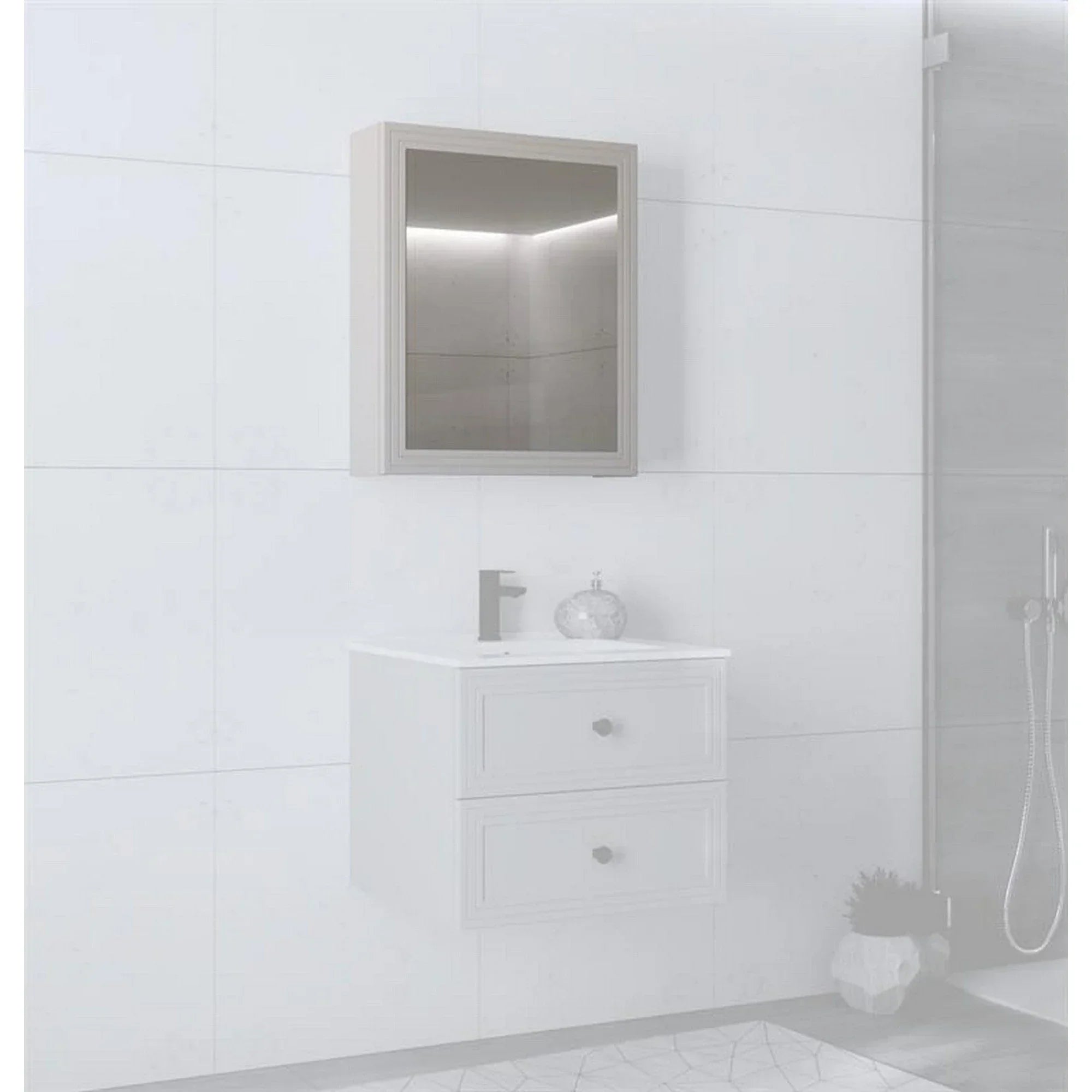 Dulap baie HOUSTON OCN-37835, casmir mat