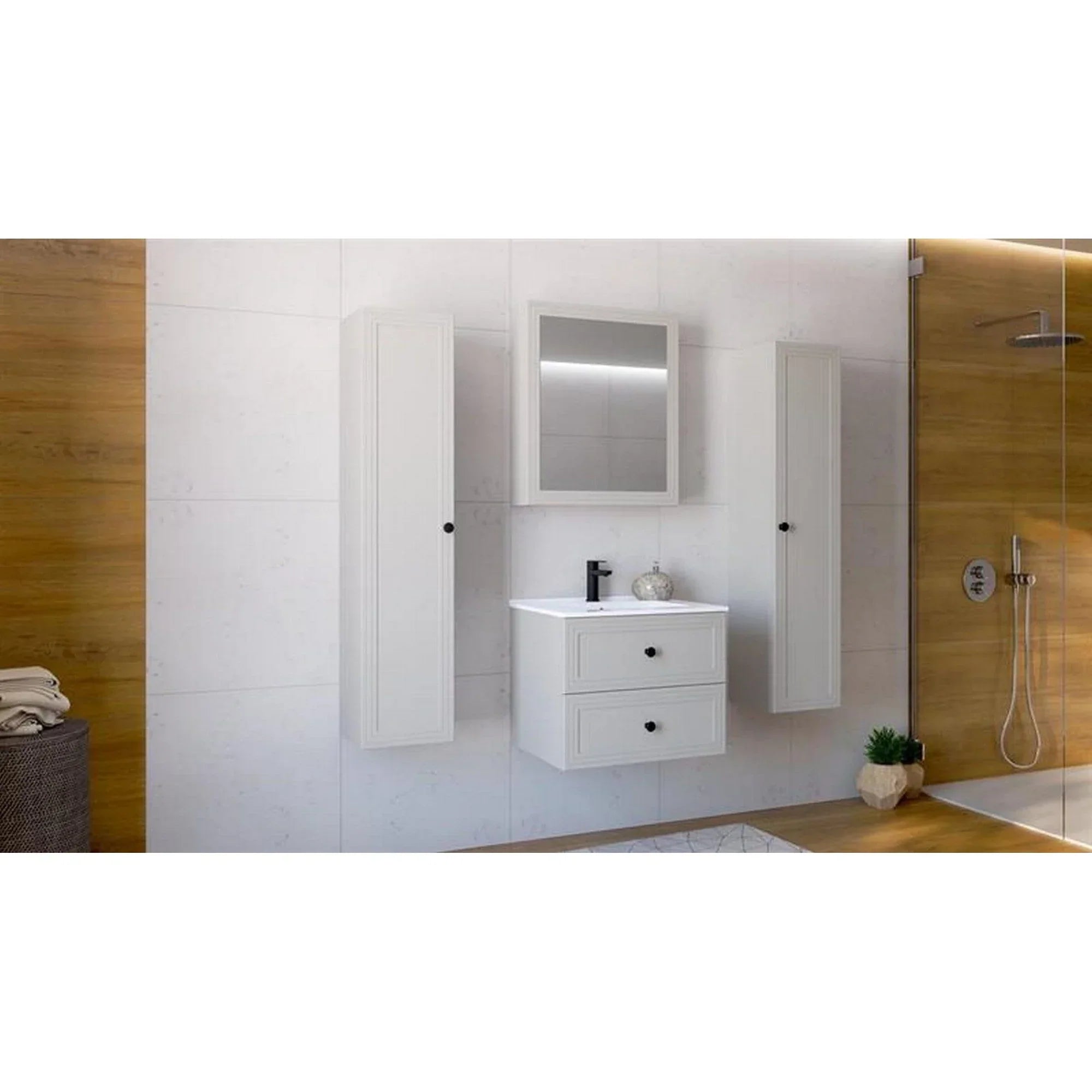 Dulap baie HOUSTON OCN-37835, casmir mat