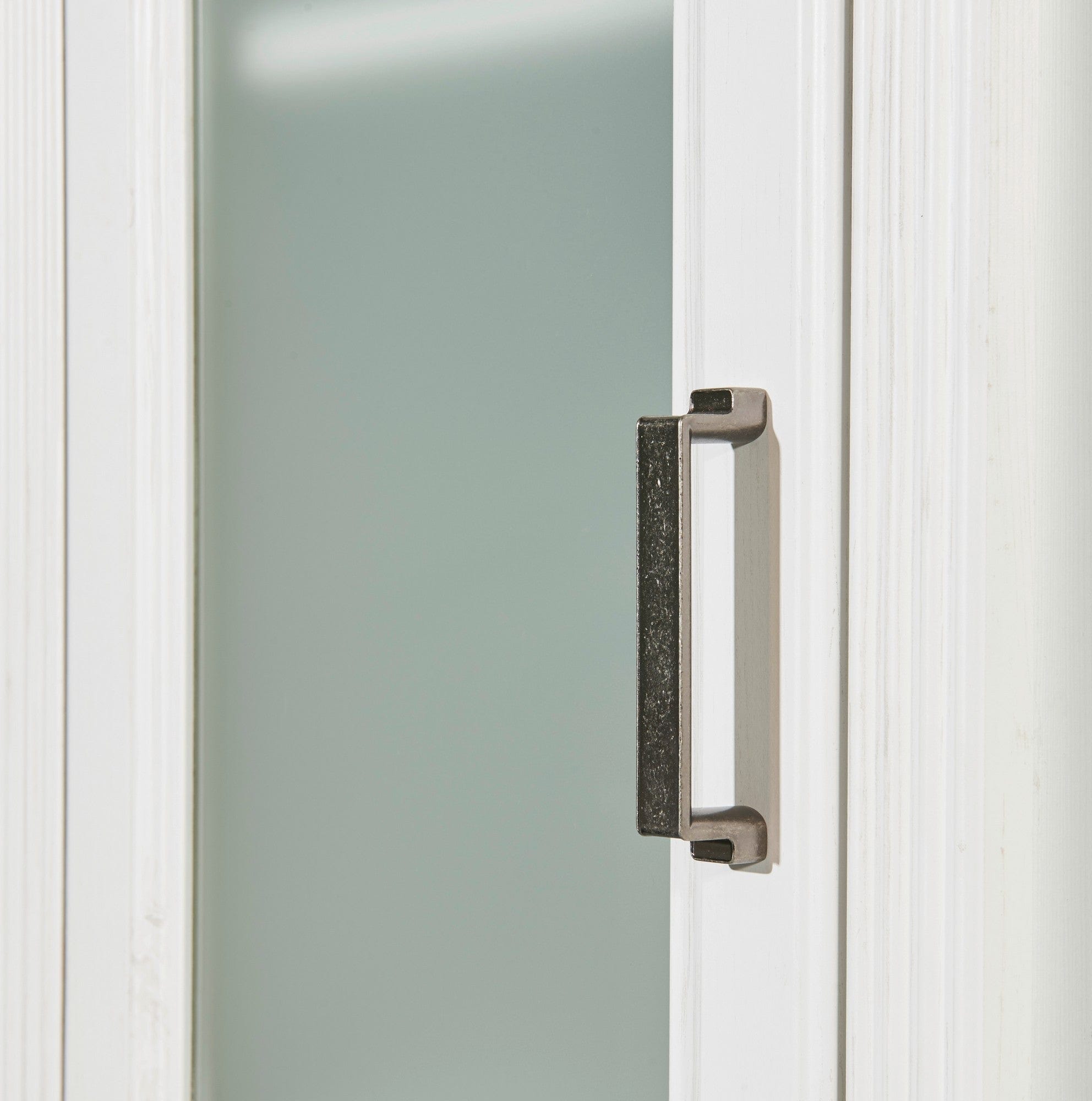 Dulap baie suspendat JASMIN, alb/stejar artisan, PAL, cu o usa, 48x33x76 cm