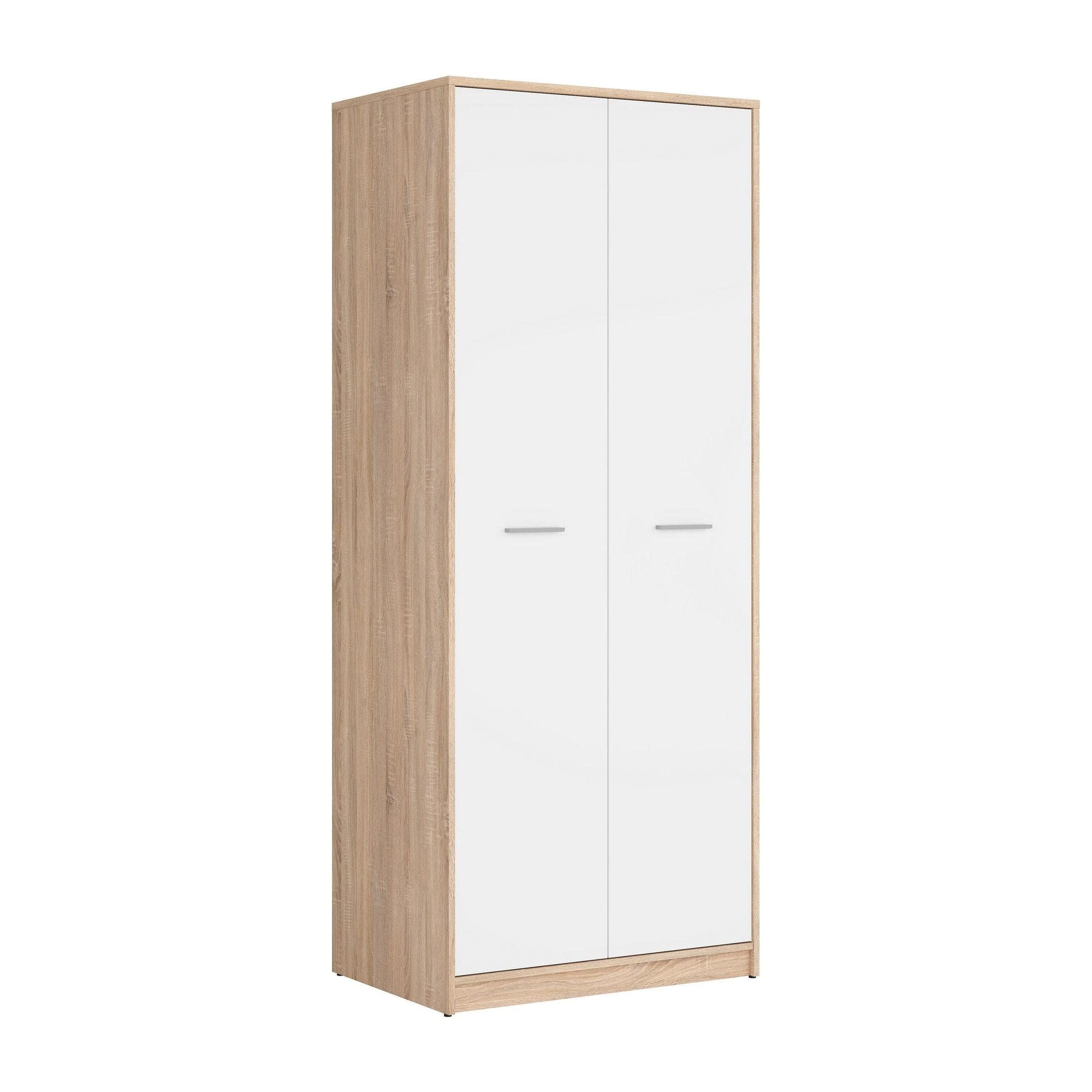 Dulap BERGEN OCN-29206, alb/stejar sonoma