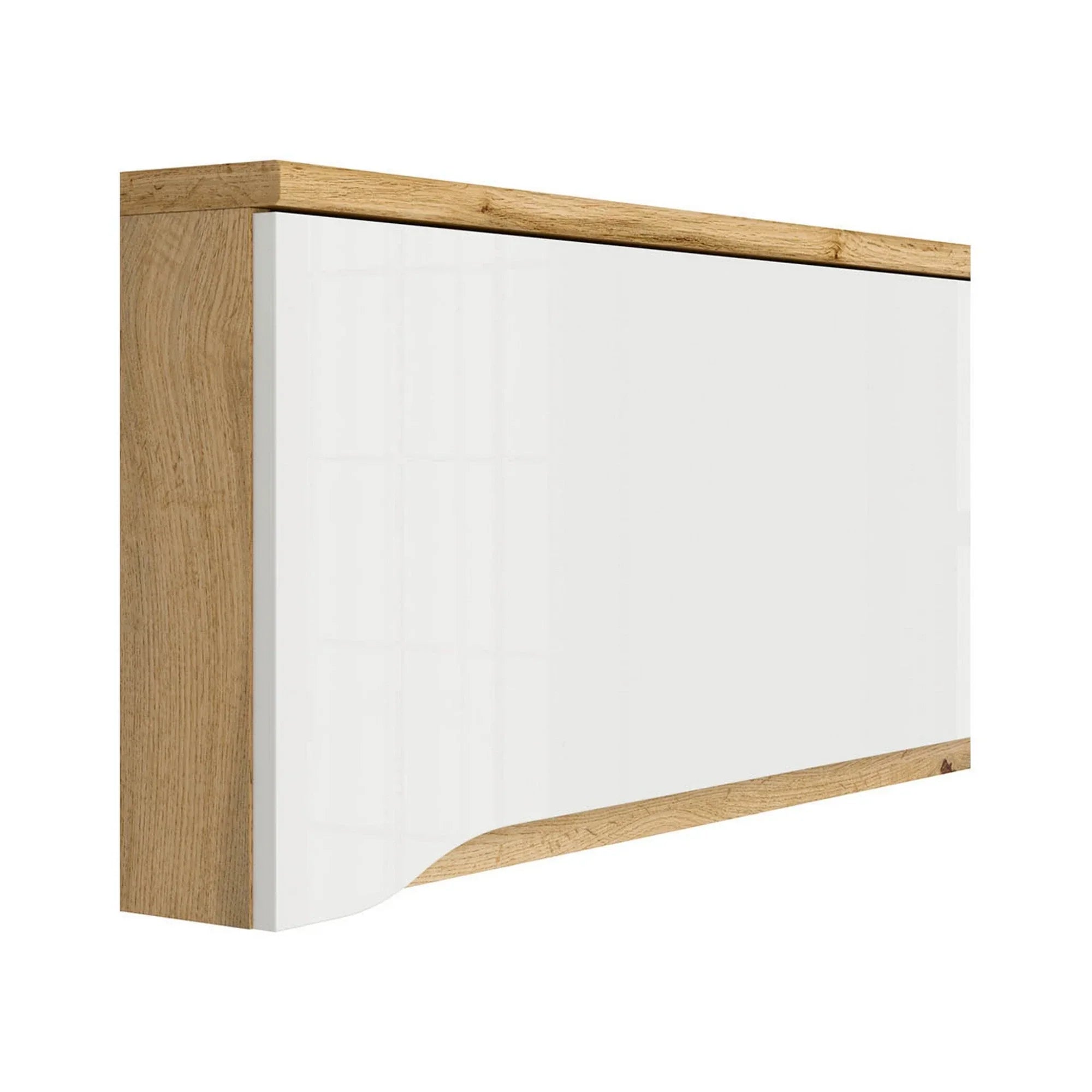 Dulap BERGEN OCN-29214, stejar wotan/alb lucios