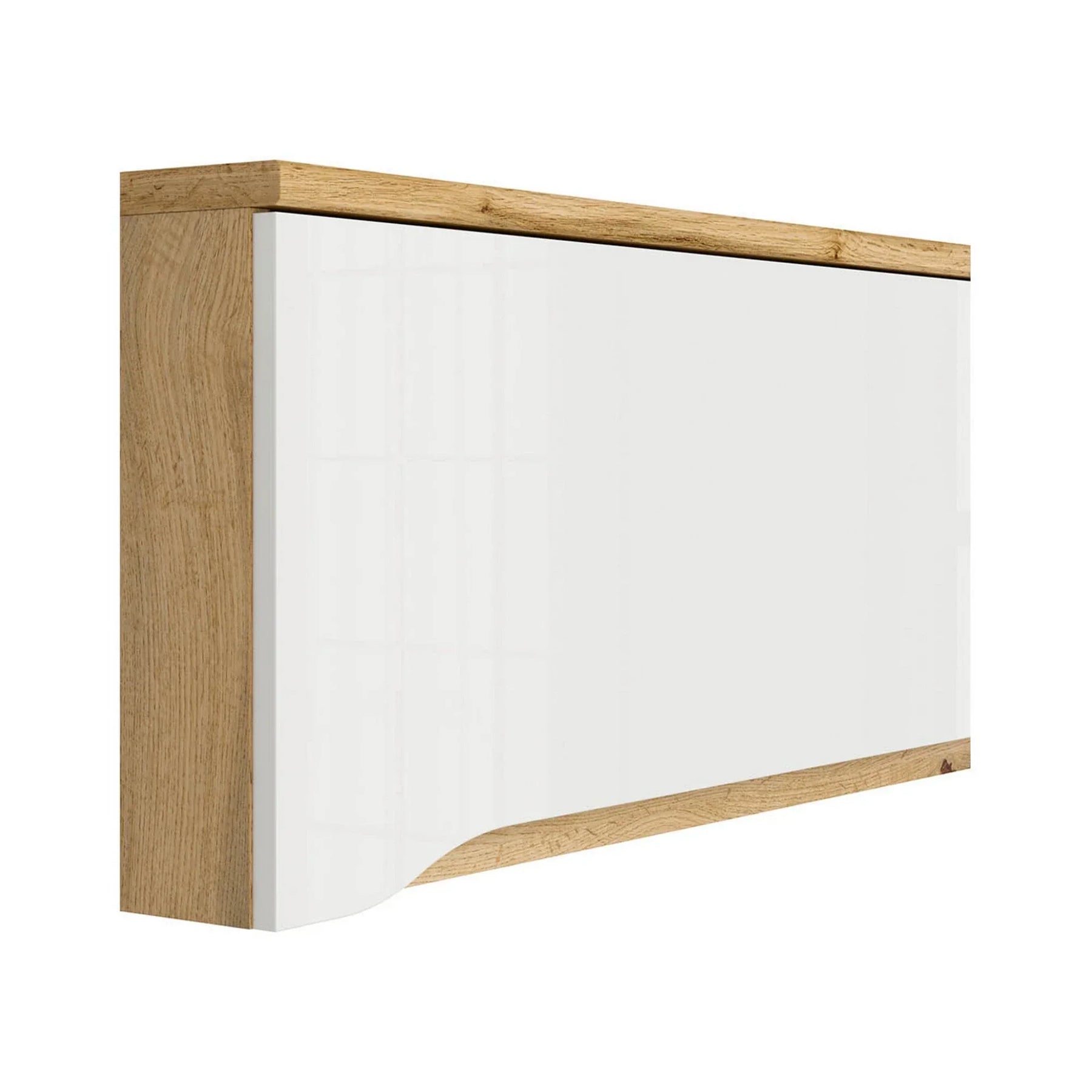 Dulap BERGEN OCN-29214, stejar wotan/alb lucios