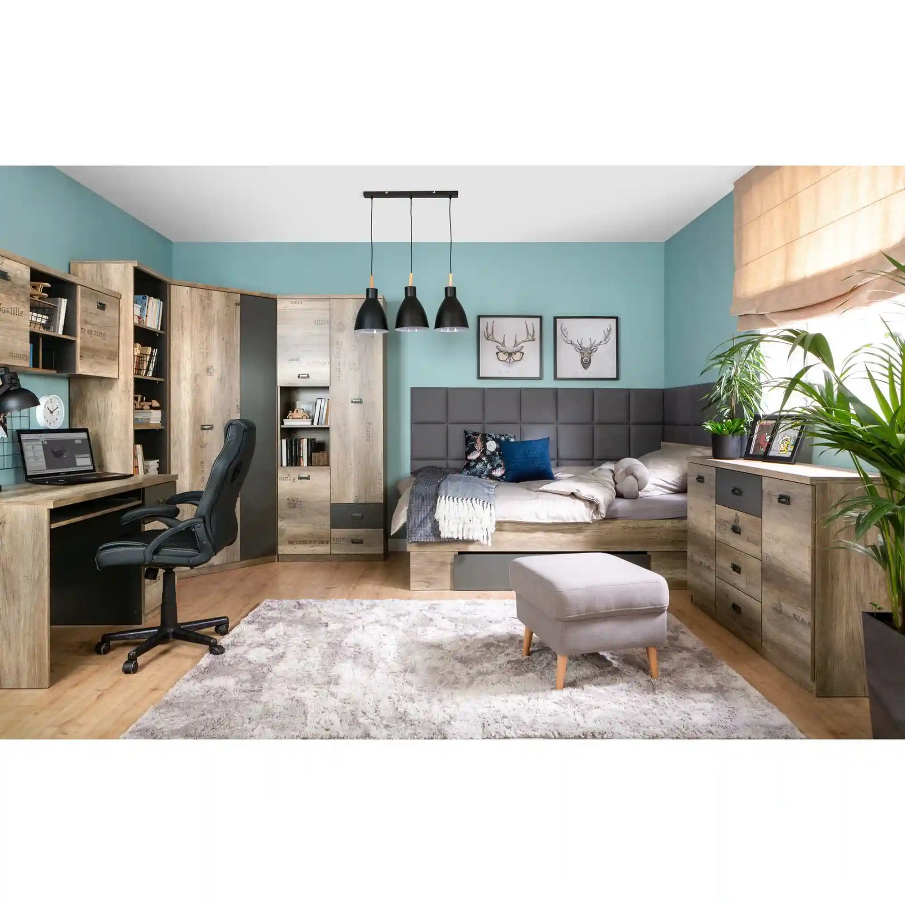 Dulap BERGEN OCN-29215, stejar canyon