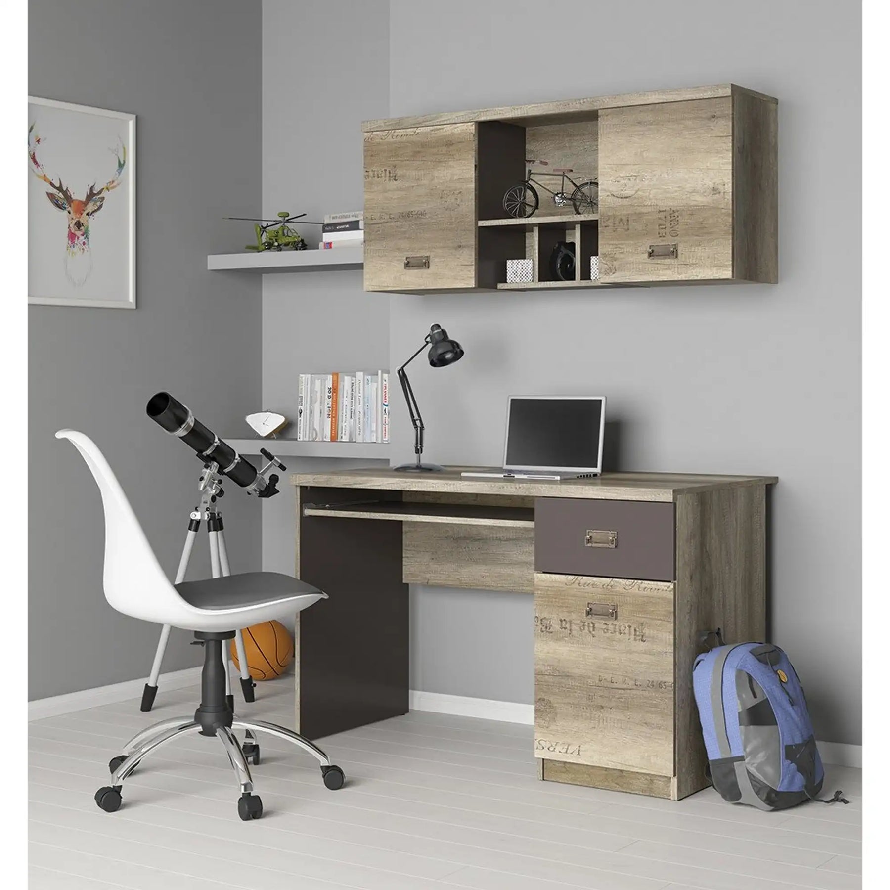 Dulap BERGEN OCN-29215, stejar canyon