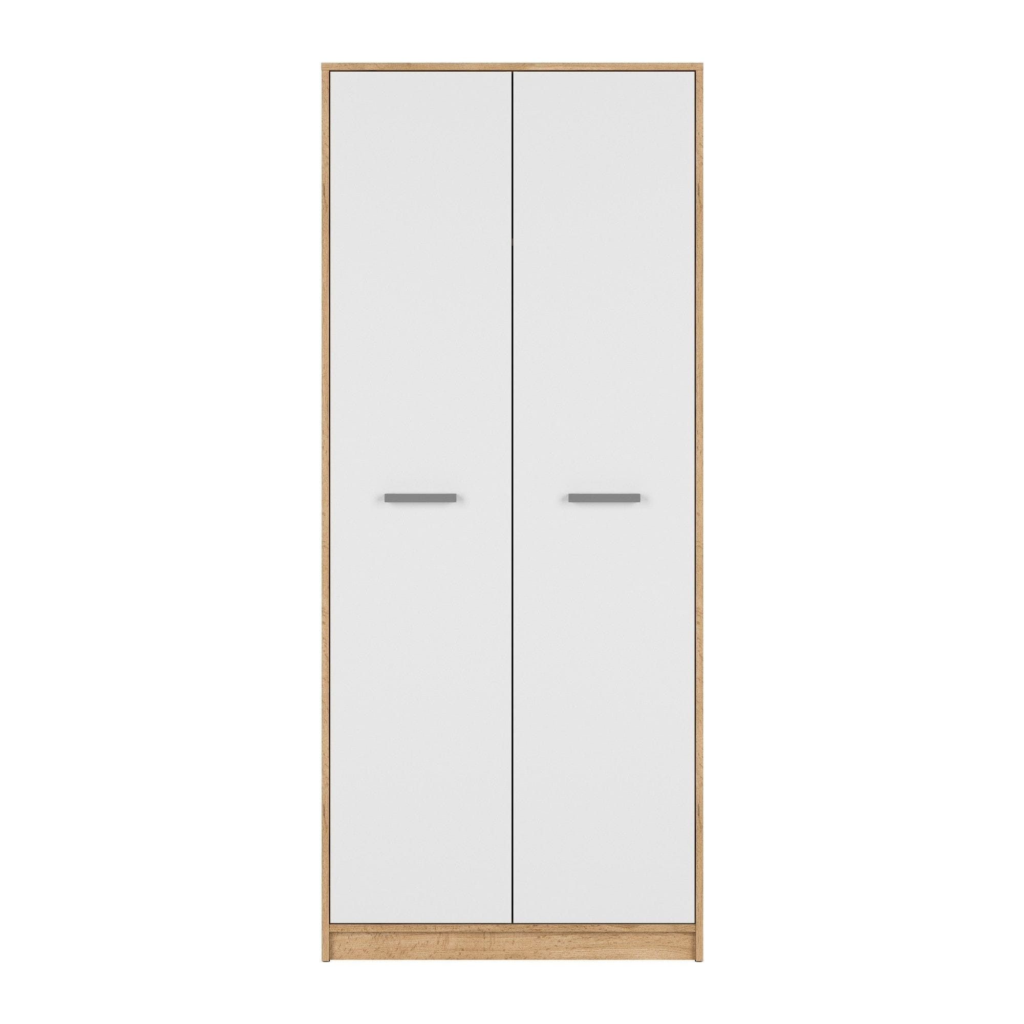 Dulap BERGEN OCN-29229, alb/stejar