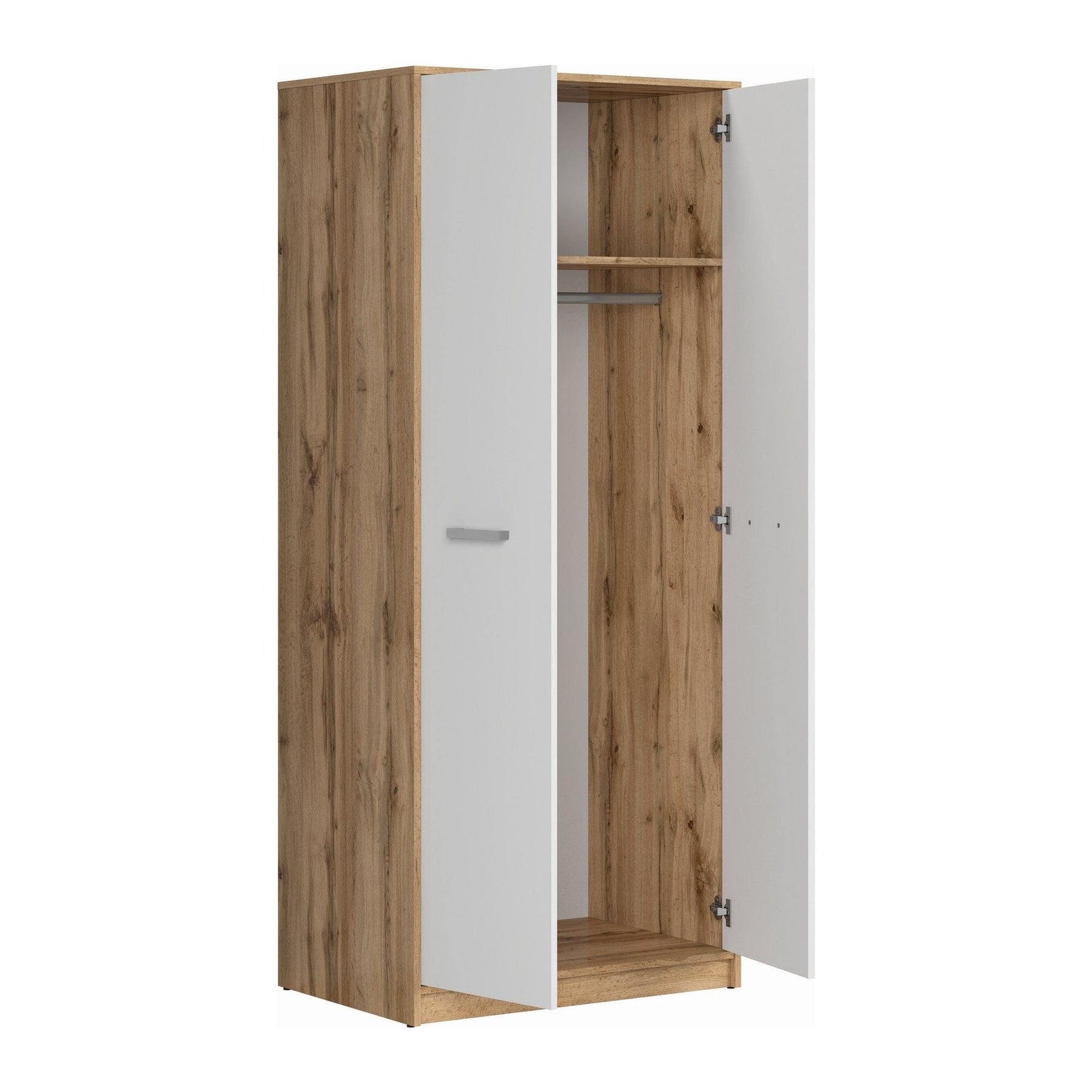 Dulap BERGEN OCN-29229, alb/stejar