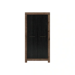 Dulap BERGEN OCN-29247, negru/stejar