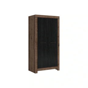 Dulap BERGEN OCN-29247, negru/stejar