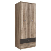 Dulap BERGEN OCN-29257, stejar canyon/gri tungsten