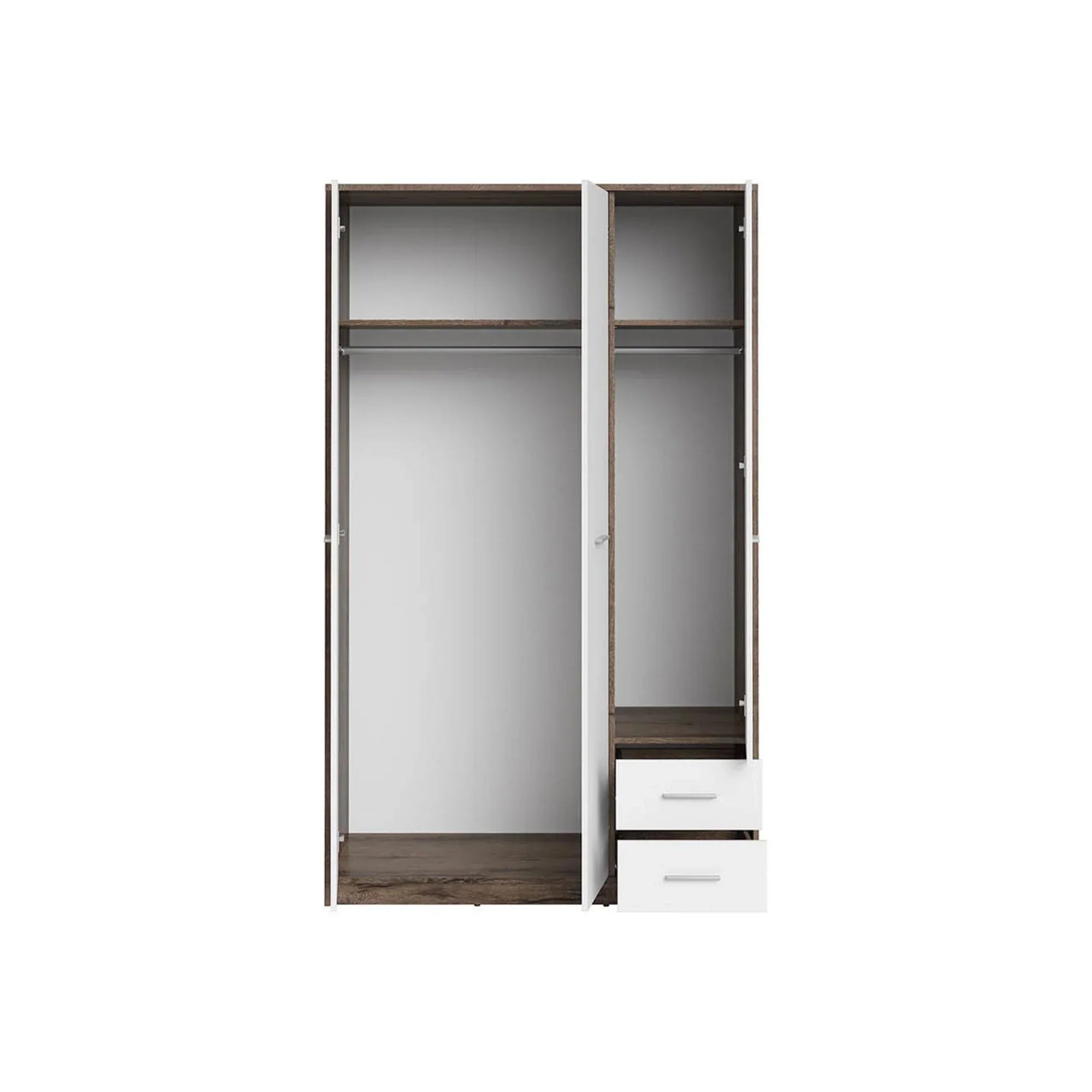 Dulap BERGEN OCN-29260, stejar nobil/alb