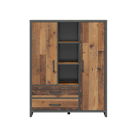 Dulap BERGEN OCN-29271, maro/gri grafit