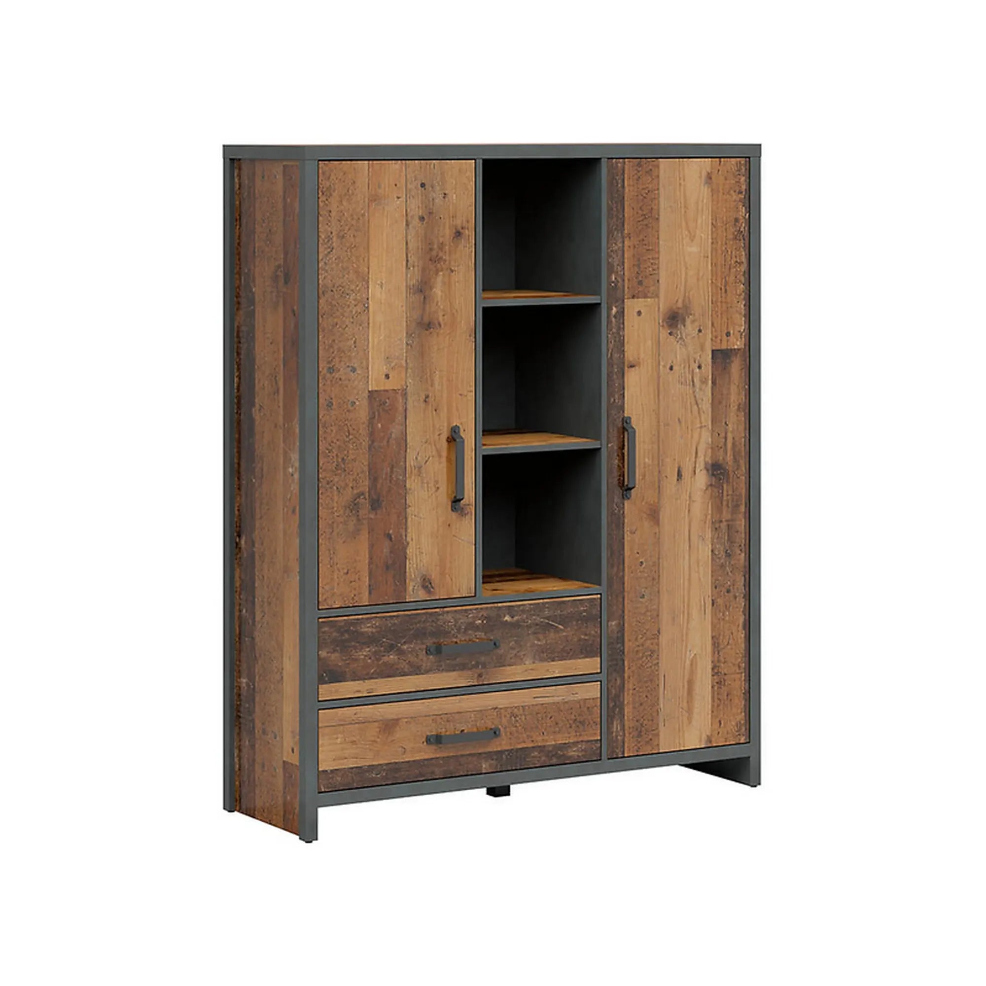 Dulap BERGEN OCN-29271, maro/gri grafit