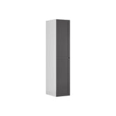 Dulap BERGEN OCN-29286, alb/gri grafit