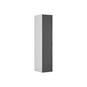 Dulap BERGEN OCN-29286, alb/gri grafit