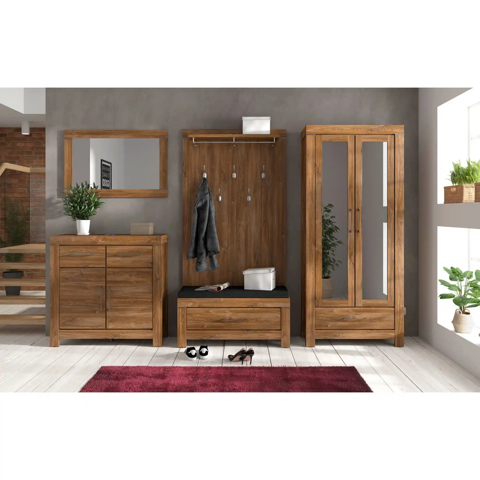 Dulap BERGEN OCN-29290, stejar stirling