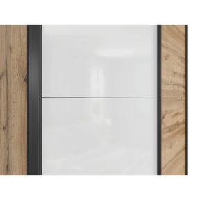 Dulap BERGEN OCN-29292, stejar wotan/alb lucios