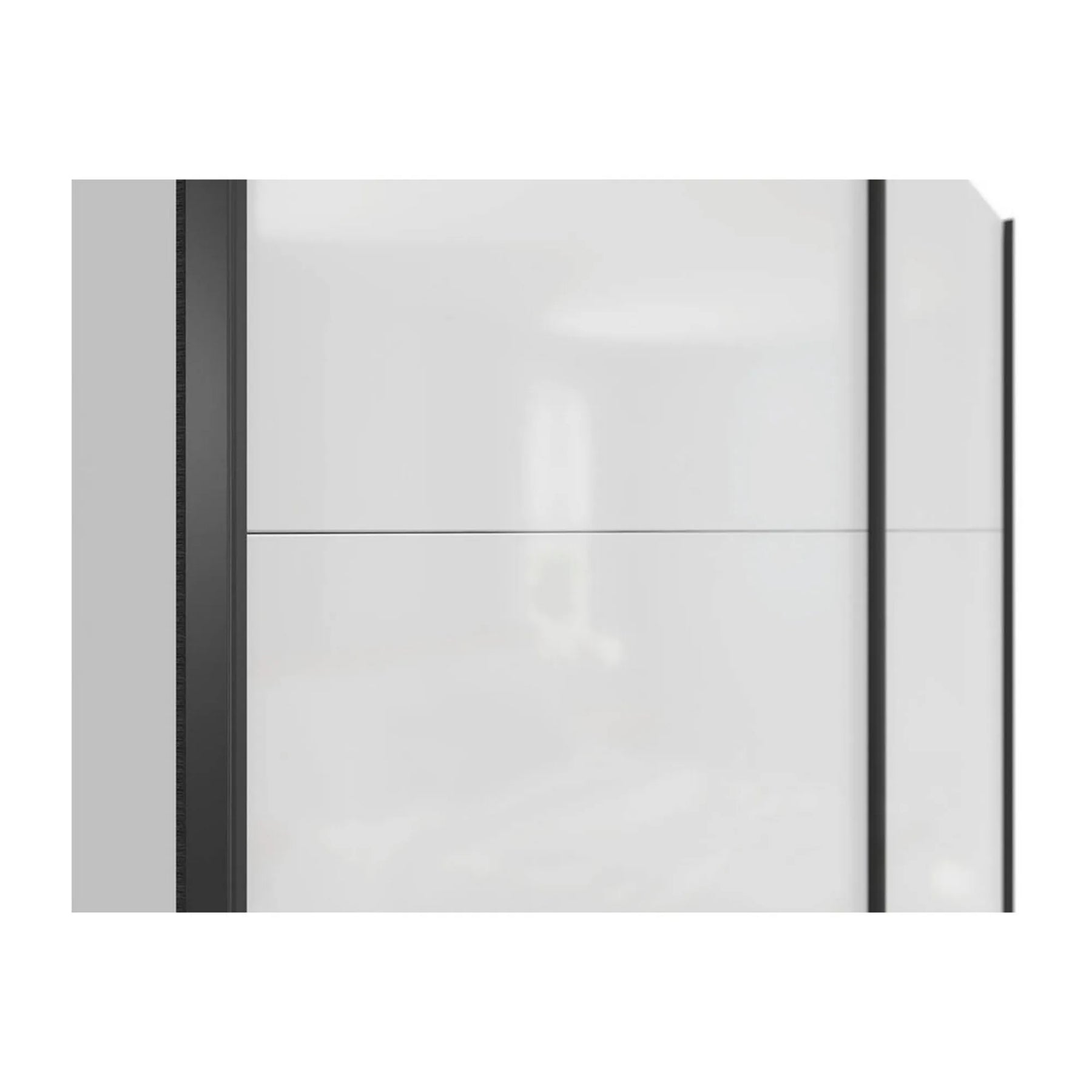 Dulap BERGEN OCN-29302, alb lucios