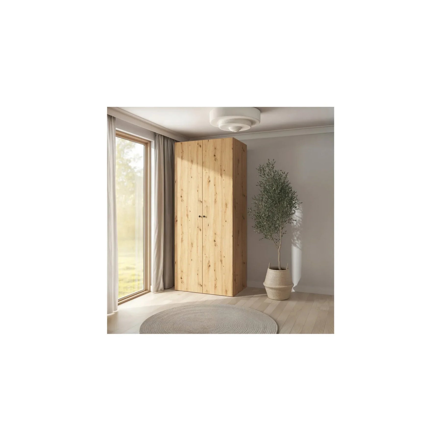 Dulap BERGEN OCN-29309, stejar artisan