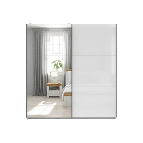 Dulap BERGEN OCN-29326, alb lucios