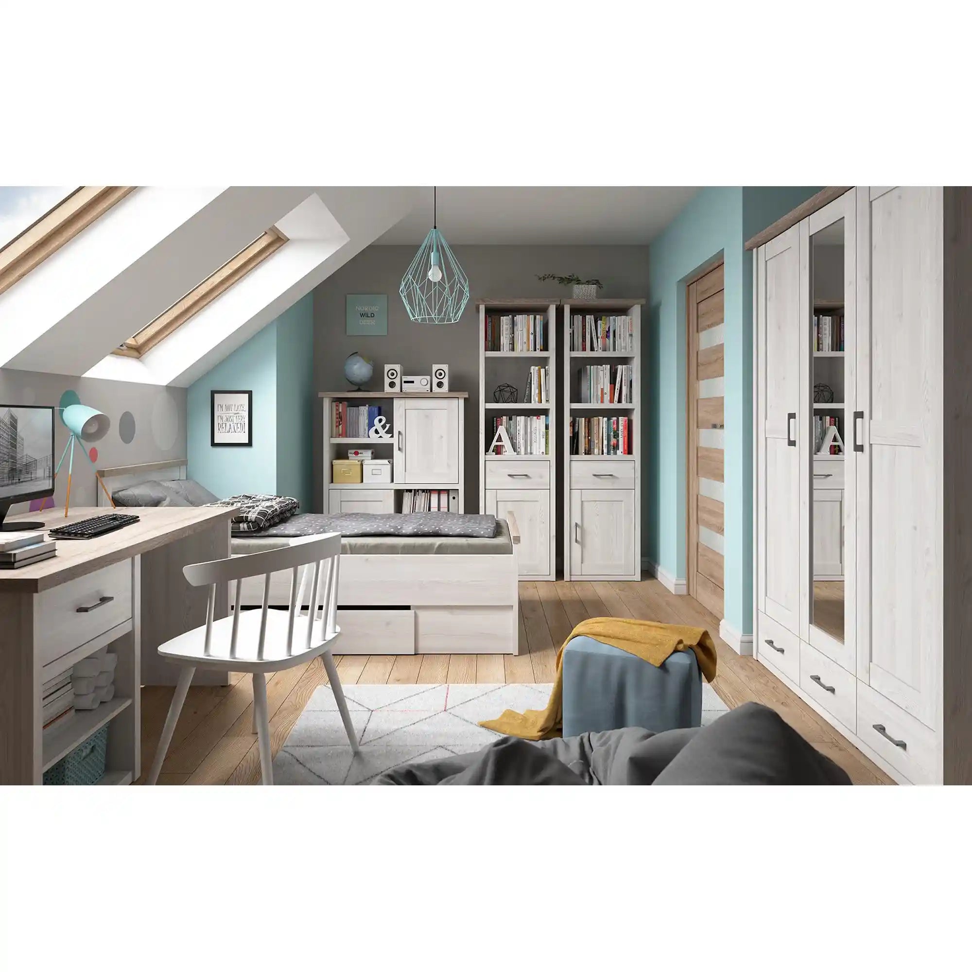 Dulap BERGEN OCN-29329, zada sibiu deschis