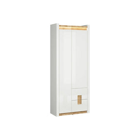 Dulap BERGEN OCN-29333, alb/stejar auriu