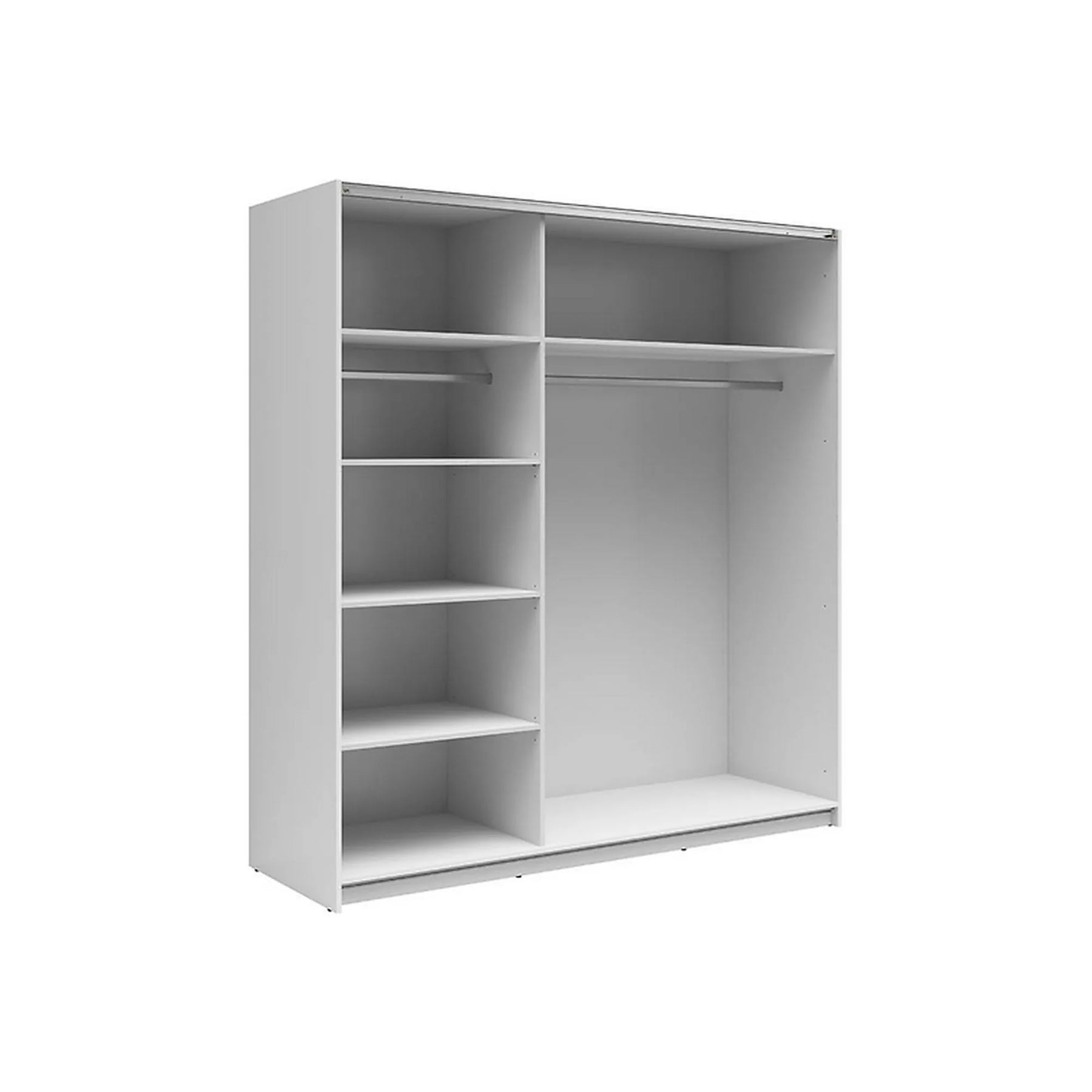 Dulap BERGEN OCN-29337, alb lucios