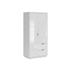 Dulap BERGEN OCN-29339, alb lucios