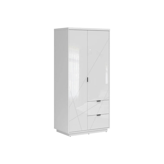 Dulap BERGEN OCN-29339, alb lucios