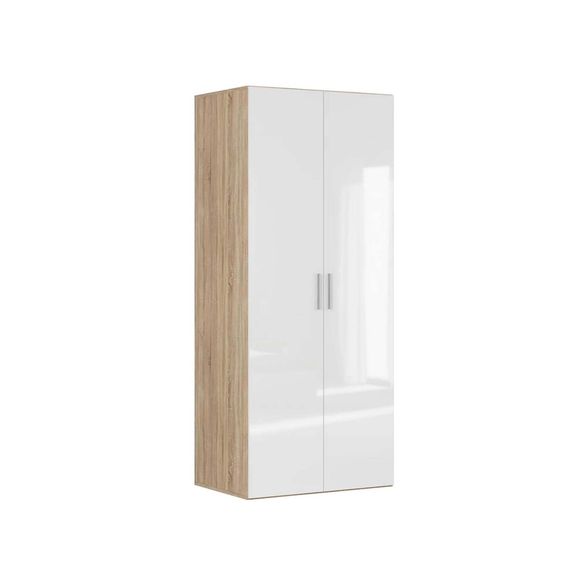 Dulap BERGEN OCN-29340, stejar sonoma/alb lucios