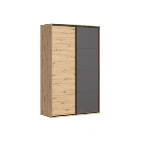 Dulap BERGEN OCN-29345, stejar artisan/gri grafit