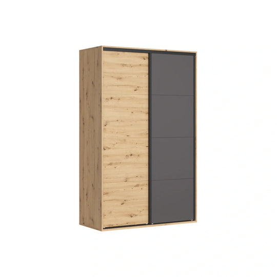 Dulap BERGEN OCN-29345, stejar artisan/gri grafit