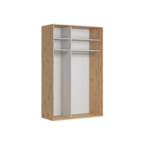 Dulap BERGEN OCN-29345, stejar artisan/gri grafit