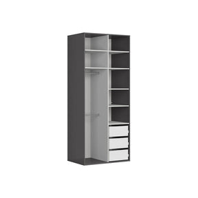 Dulap BERGEN OCN-29349, gri grafit