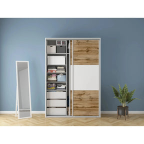 Dulap BERGEN OCN-29355, alb/stejar wotan