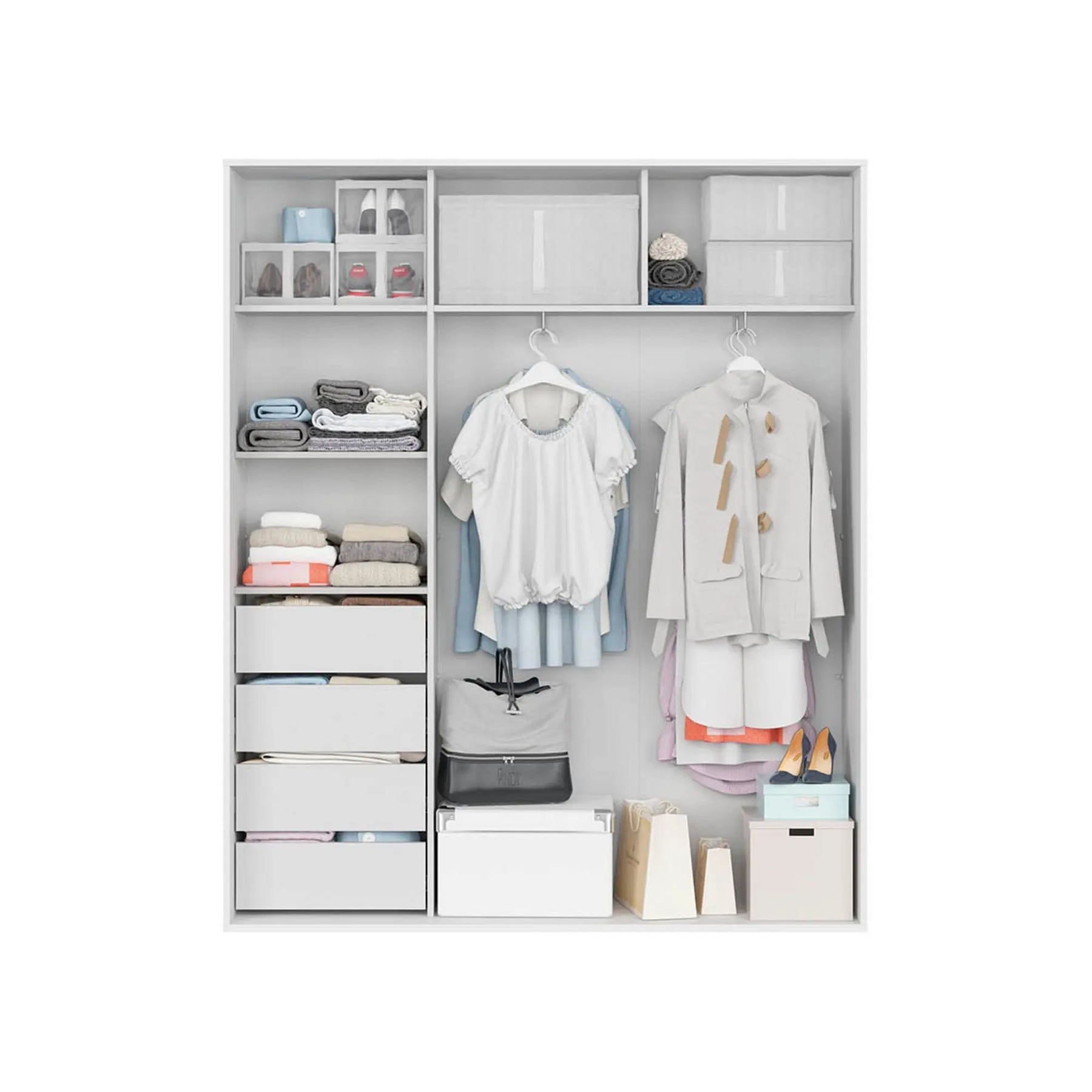 Dulap BERGEN OCN-29368, alb