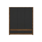 Dulap BERGEN OCN-29369, negru mat/stejar