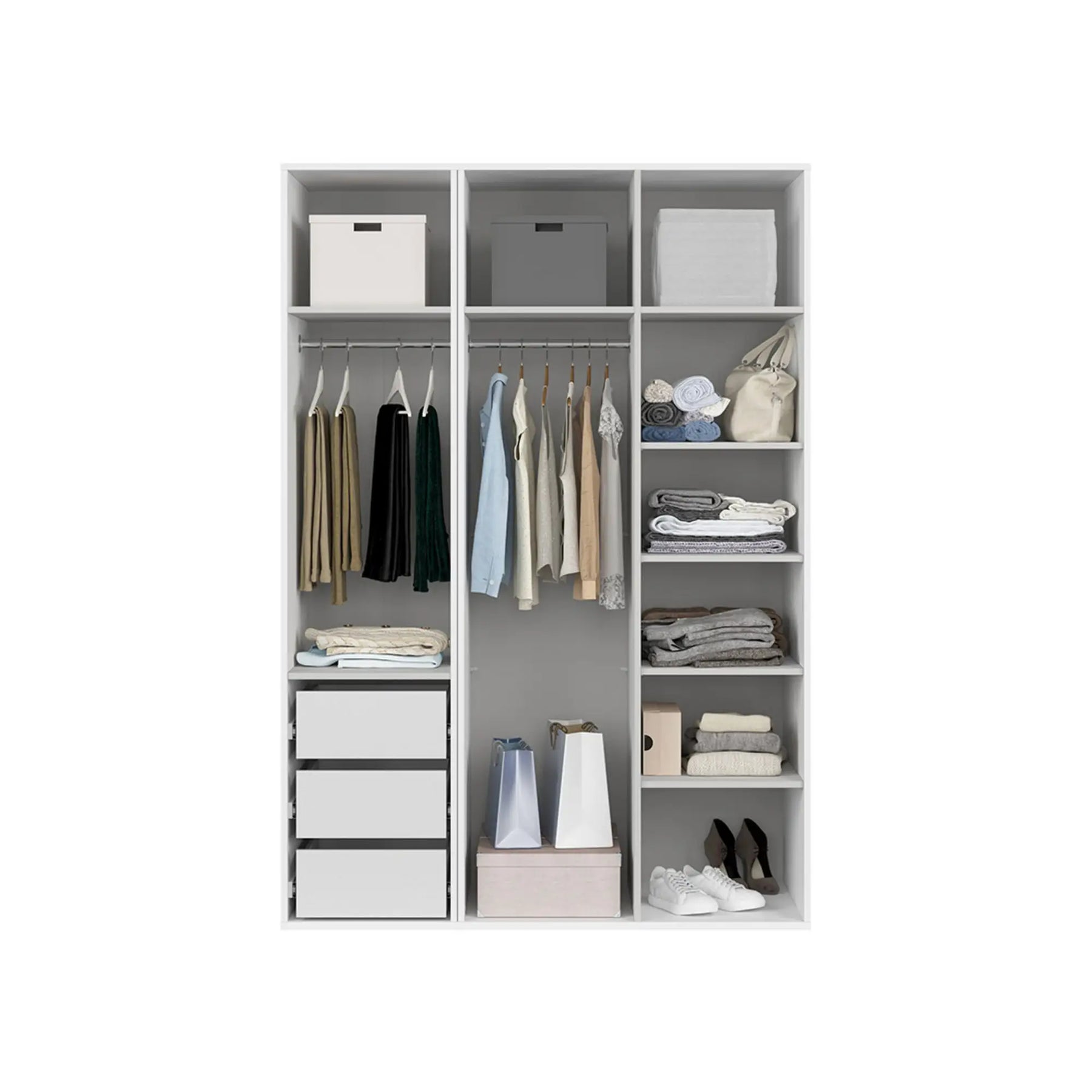 Dulap BERGEN OCN-29370, alb