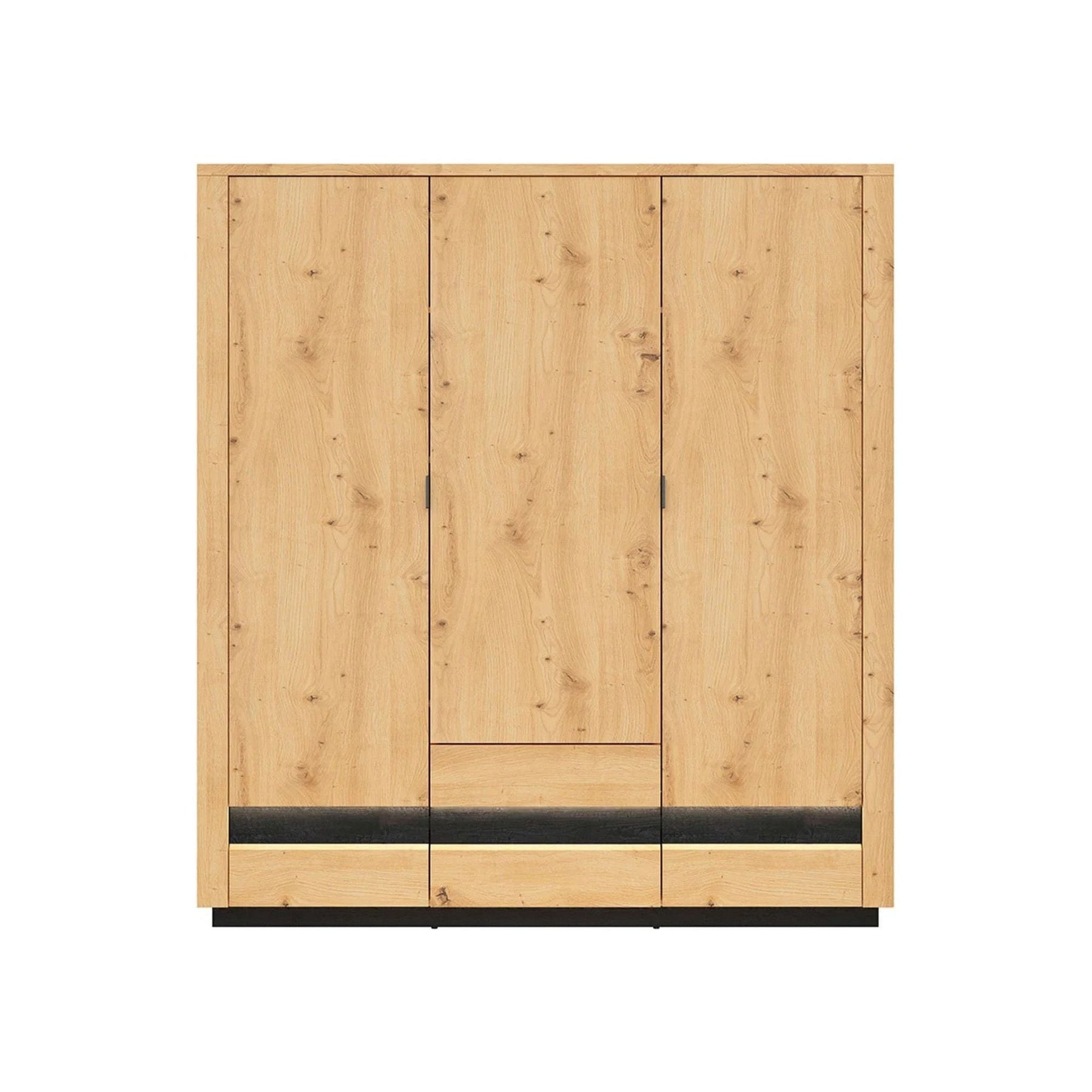 Dulap BERGEN OCN-29371, stejar artisan/negru