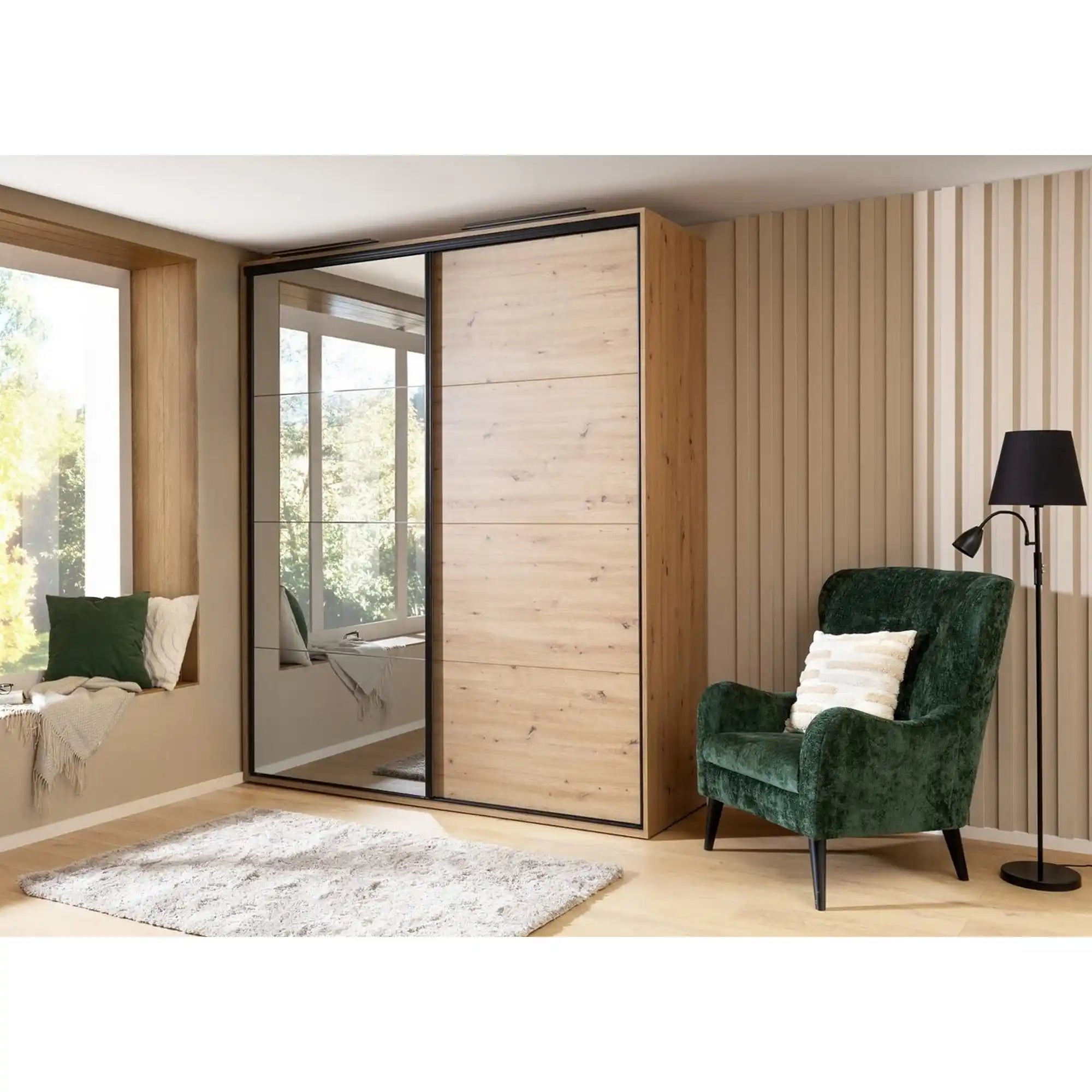 Dulap BERGEN OCN-29376, stejar artisan