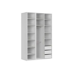 Dulap BERGEN OCN-29380, alb/stejar