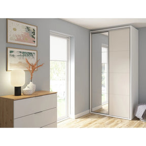 Dulap BERGEN OCN-29383, alb/casmir