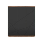 Dulap BERGEN OCN-29386, nuc/negru mat