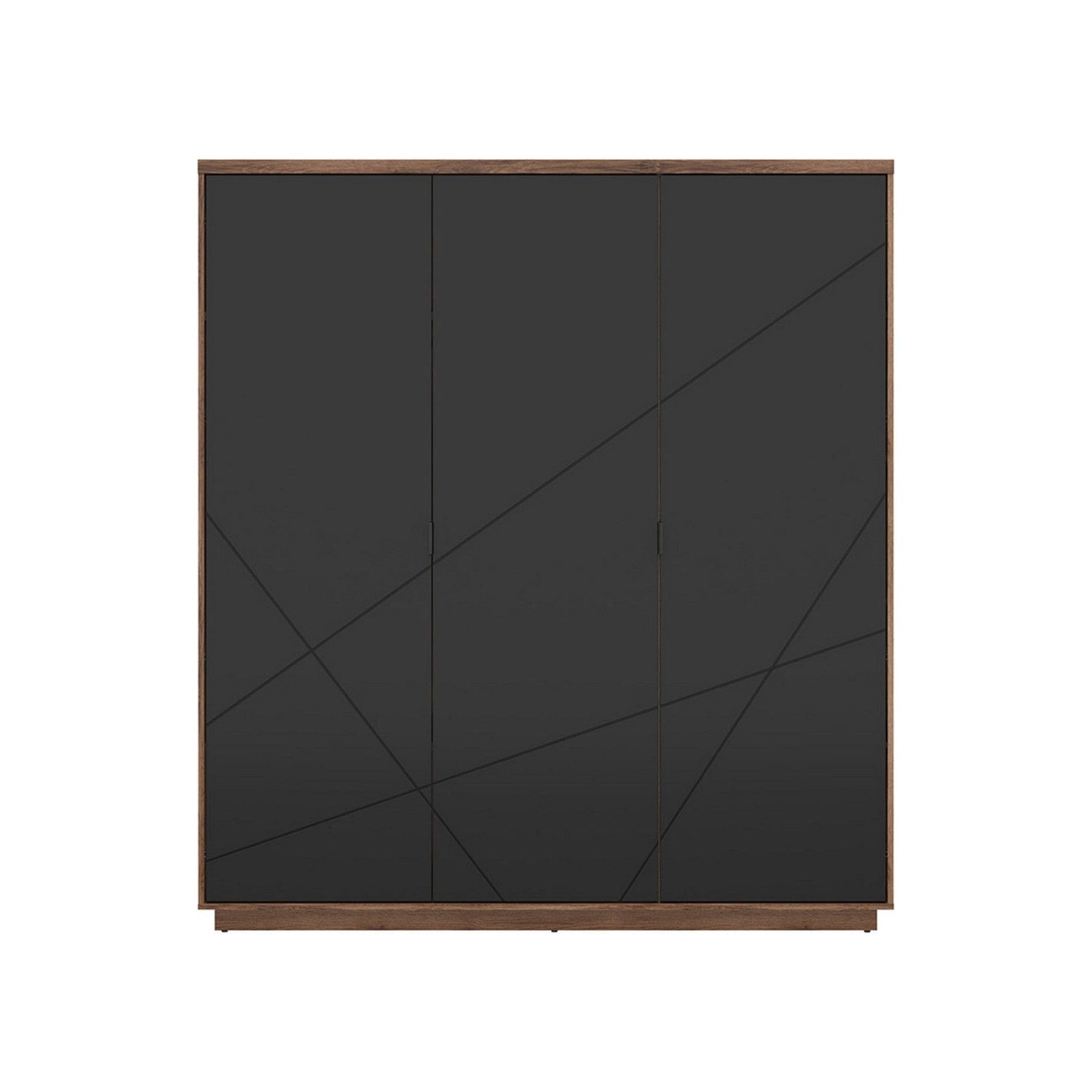 Dulap BERGEN OCN-29386, nuc/negru mat