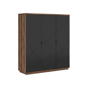 Dulap BERGEN OCN-29386, nuc/negru mat