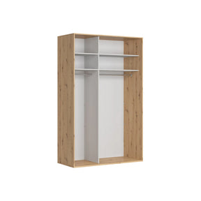 Dulap BERGEN OCN-29391, stejar artisan/gri grafit